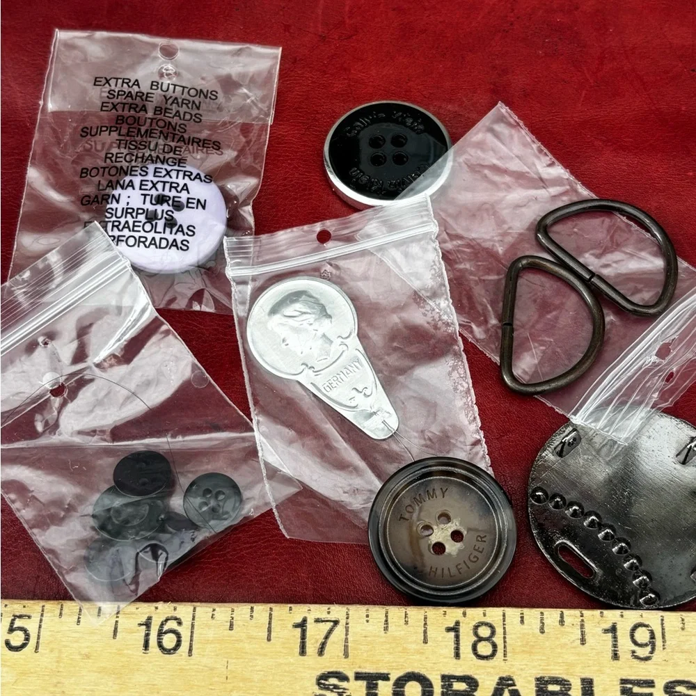 Assorted Replacement Buttons for Home Sewing and Crafts